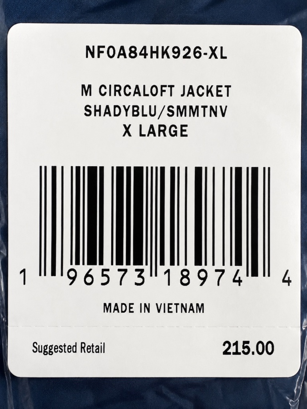 THE NORTH FACE • Circaloft Shady Blue Puffer Jacket - Picture 10 of 10
